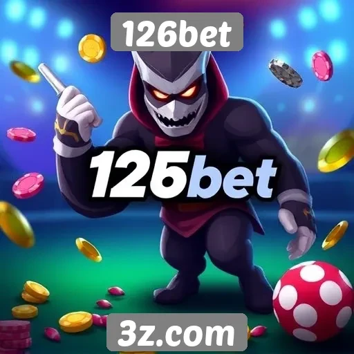 Variedade de jogos disponíveis na plataforma 126bet